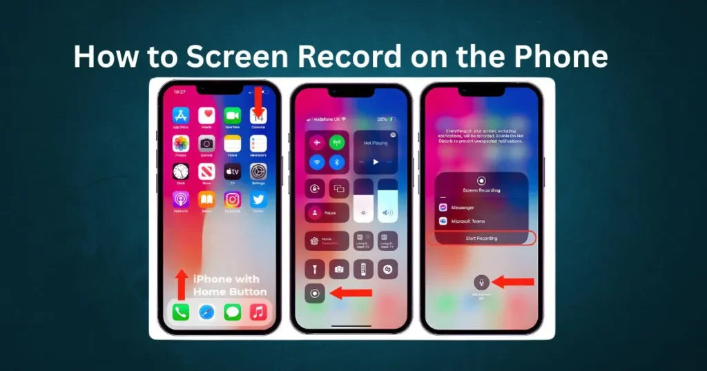 How to Screen Record on the Phone How to Screen Record on the Phone