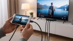 Connect Phone to TV Without WiFi  Wired Methods