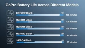 GoPro Battery Life Across Different Models