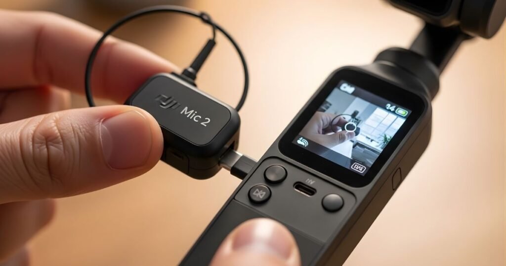 How to Connect DJI Mic 2 to Osmo Pocket 3 Right Way How to Connect DJI Mic 2 to Osmo Pocket 3