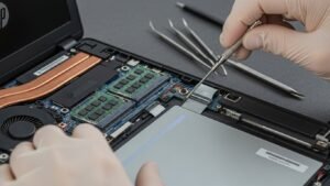 How to Disassemble & Fix HP Laptop Internal Problem for Horizontal Lines