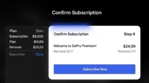 Subscribing to GoPro Premium