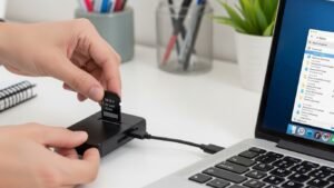 Using an SD Card Reader