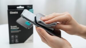 How to Apply a Screen Protector Without Bubbles