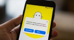 Check Snapchat In-app Camera Settings