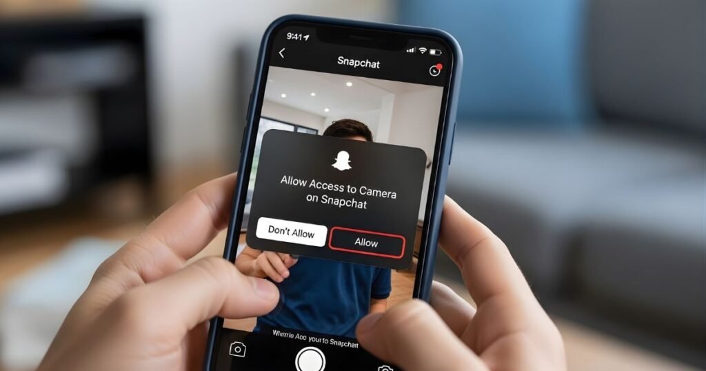 How to Allow Access to Camera on Snapchat