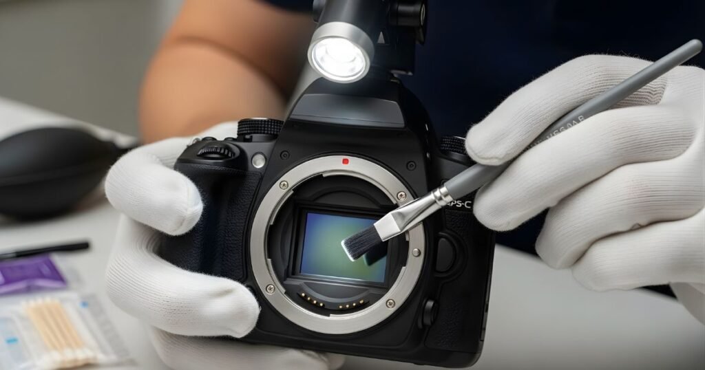 How to Clean Camera Sensor