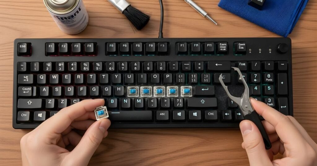 How to Clean Mechanical Keyboard