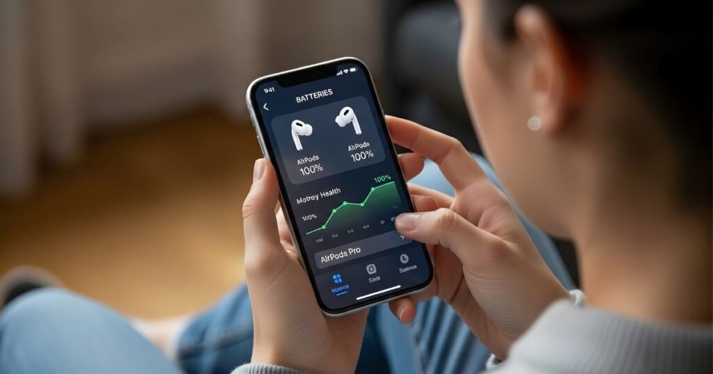 How to check AirPod battery health