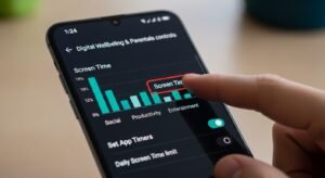 Set Screen Time on Android
