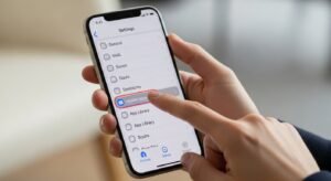 Unhide Apps on iPhone